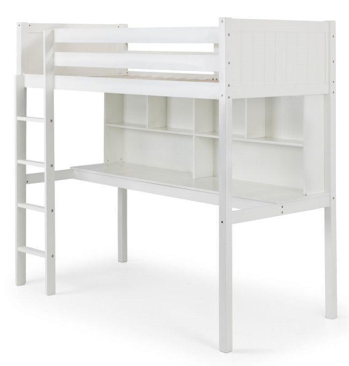 Julian Bowen Titan White High Sleeper Beds