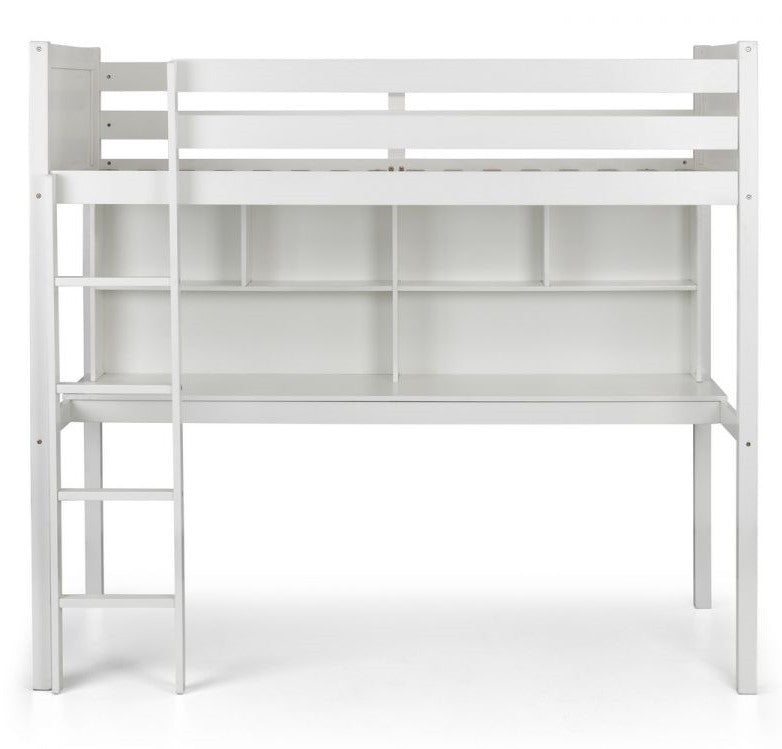 Julian Bowen Titan White High Sleeper Beds