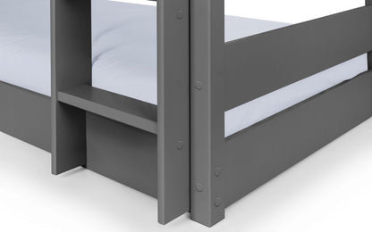 Julian Bowen Trio Anthracite Bunk Bed