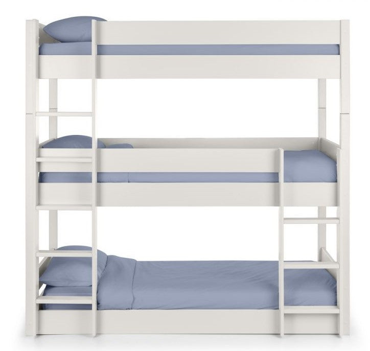 Julian Bowen Trio Surf White Bunk Bed