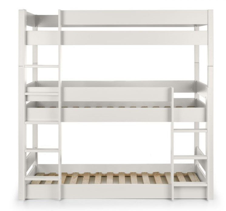 Julian Bowen Trio Surf White Bunk Bed