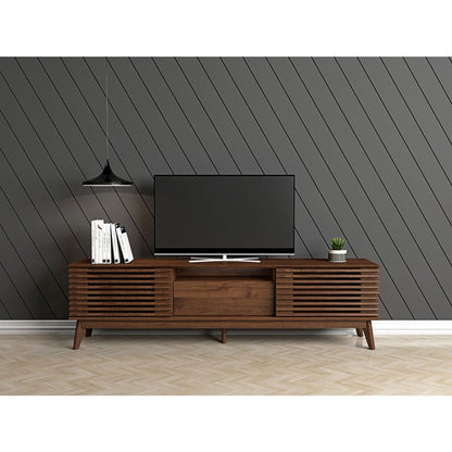 180cm TV Cabinet Columbian Walnut Free UK Delivery