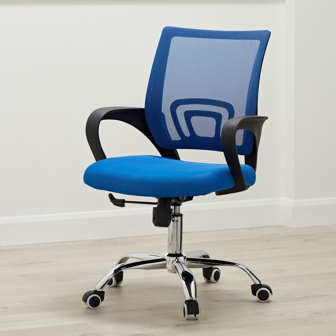 LPD Tate Blue Mesh Back Office Chair