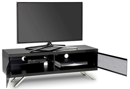 Tucana 1200 black tv stand for tvs up to 60 inches manual