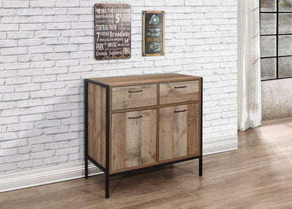 Birlea Urban Brown 2 Door 2 Drawer Sideboard