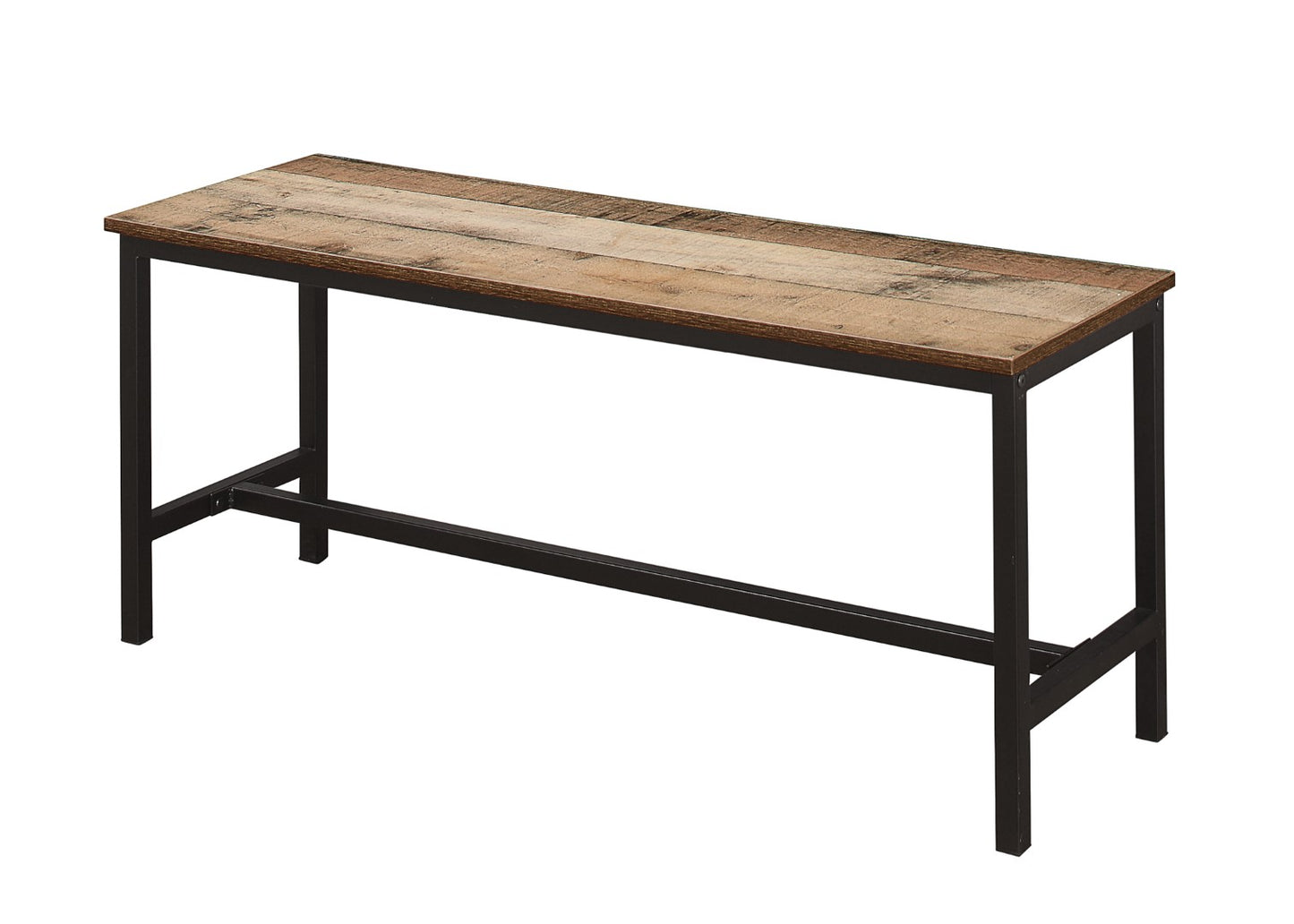 Birlea Urban Brown Dining Table & Bench Set