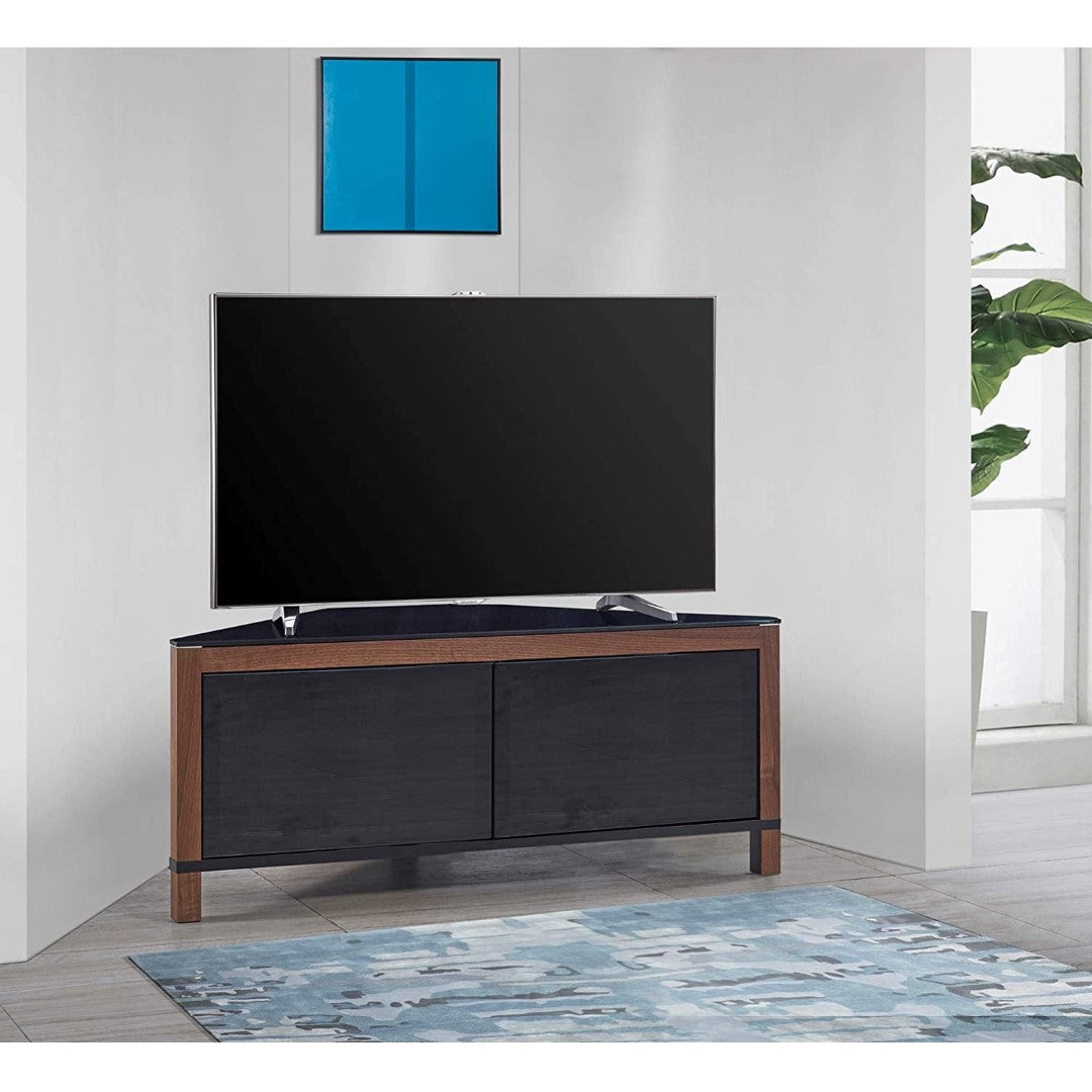 MDA Designs VOLANS Black / Walnut fits tv upto 42 inches