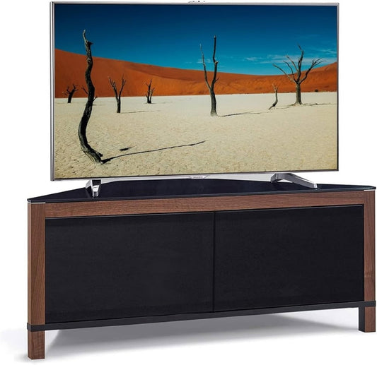 MDA Designs VOLANS Black / Walnut fits tv upto 42 inches
