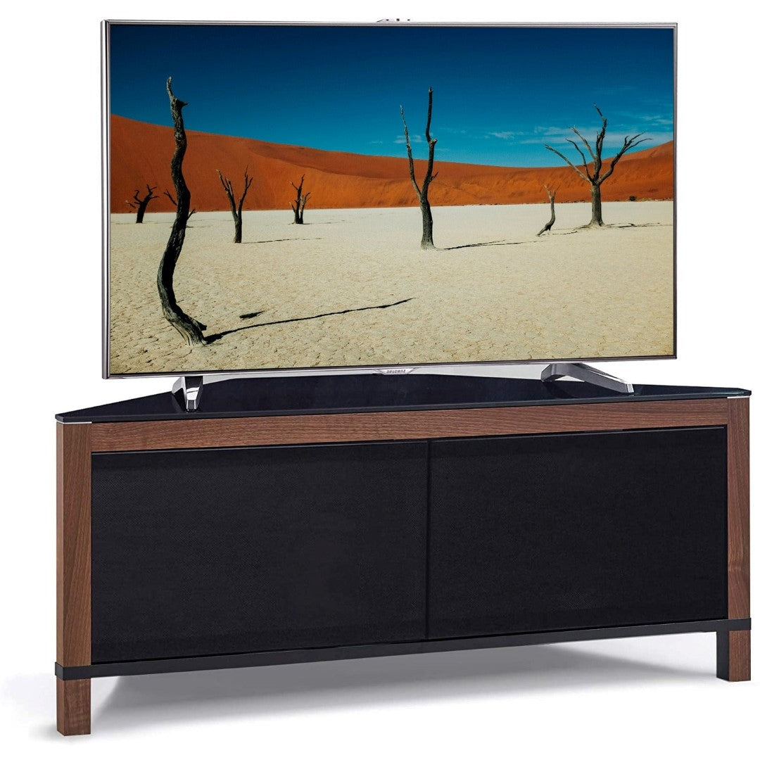 MDA Designs VOLANS Black / Walnut fits tv upto 42 inches