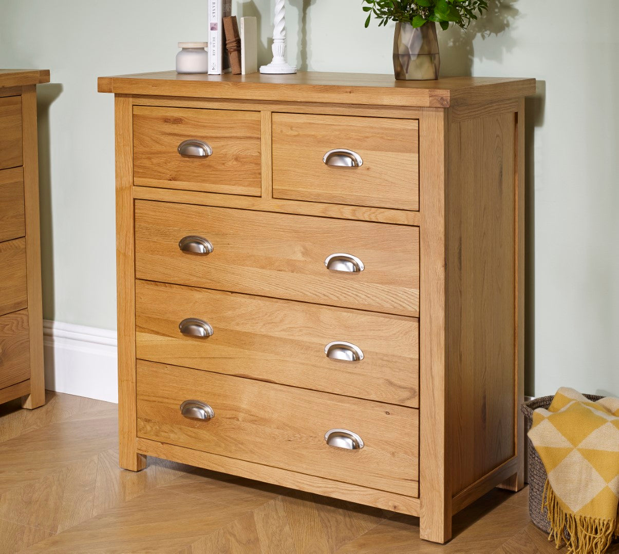 Birlea Woburn Brown 3 + 2 Chest