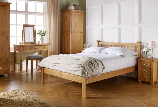 Birlea Woburn 4ft6 Double Oak Bed Frame