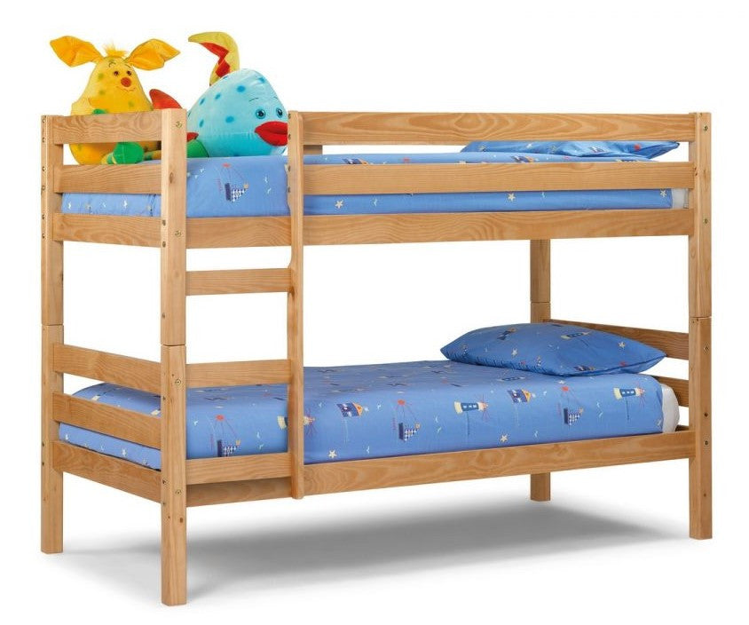 Julian Bowen Wyoming 3ft Single Pine Bunk Bed