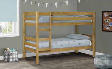 Julian Bowen Wyoming 3ft Single Pine Bunk Bed