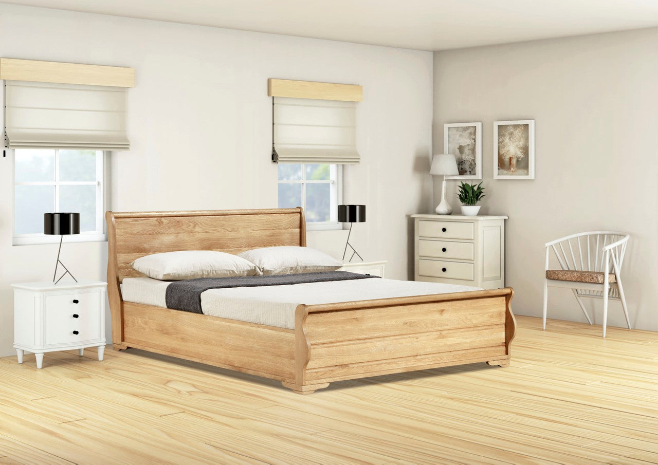 Emporia Windsor 5ft Kingsize Oak Ottoman Bed