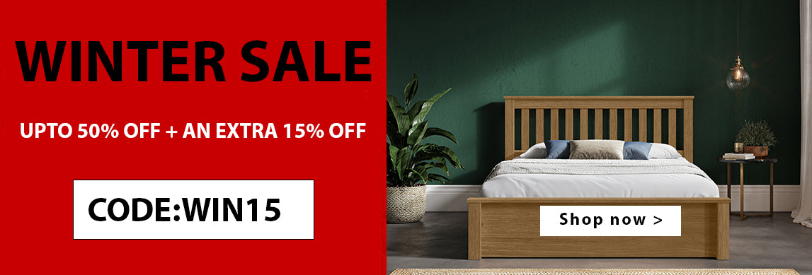 Winter furniture sale Sale Extra 15% OFF