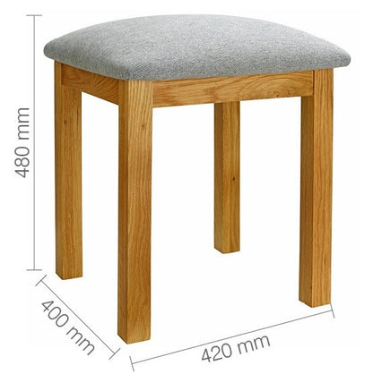 Birlea Woburn Brown Stool