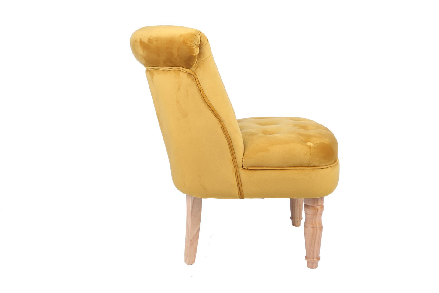 LPD Charlotte Mustard Gold Chair