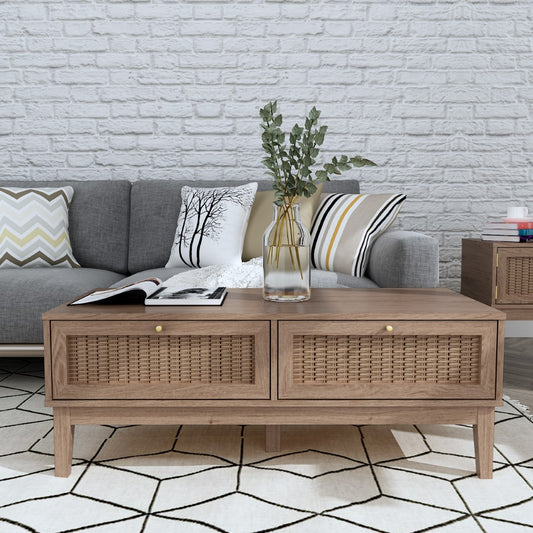 LPD Bordeaux Oak Coffee Table