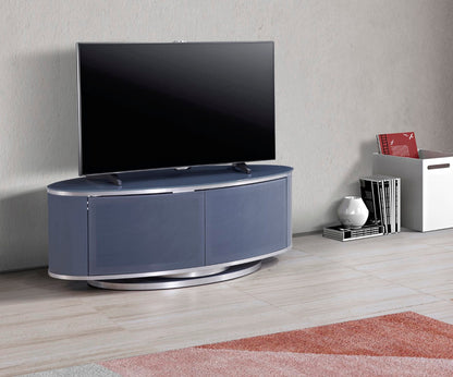 mda design grey oval corner tv unit cabinet