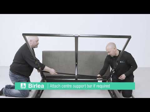 Birlea Loxley 4ft6 Double Green Fabric Ottoman Bed Frame