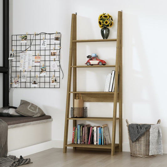 LPD Tiva Oak Bookcase Ladder