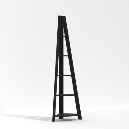 LPD Tiva Black Corner Shelving Ladder